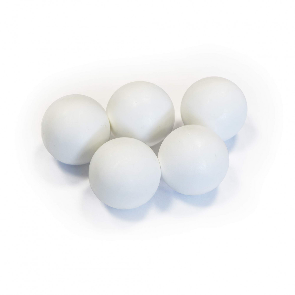 Baby-foot plastic balls X5